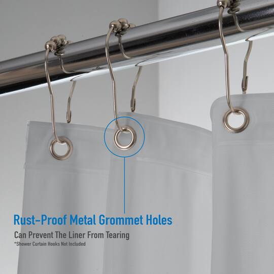 Bath Bliss Splash Guard Shower Liner